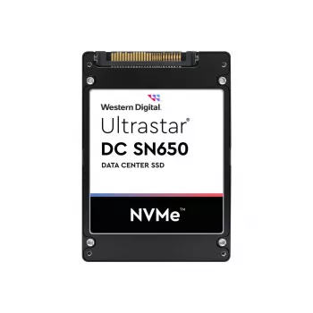 Unità SSD WESTERN DIGITAL Ultrastar DC SN650 7680 GB U.3 PCIe TLC ISE