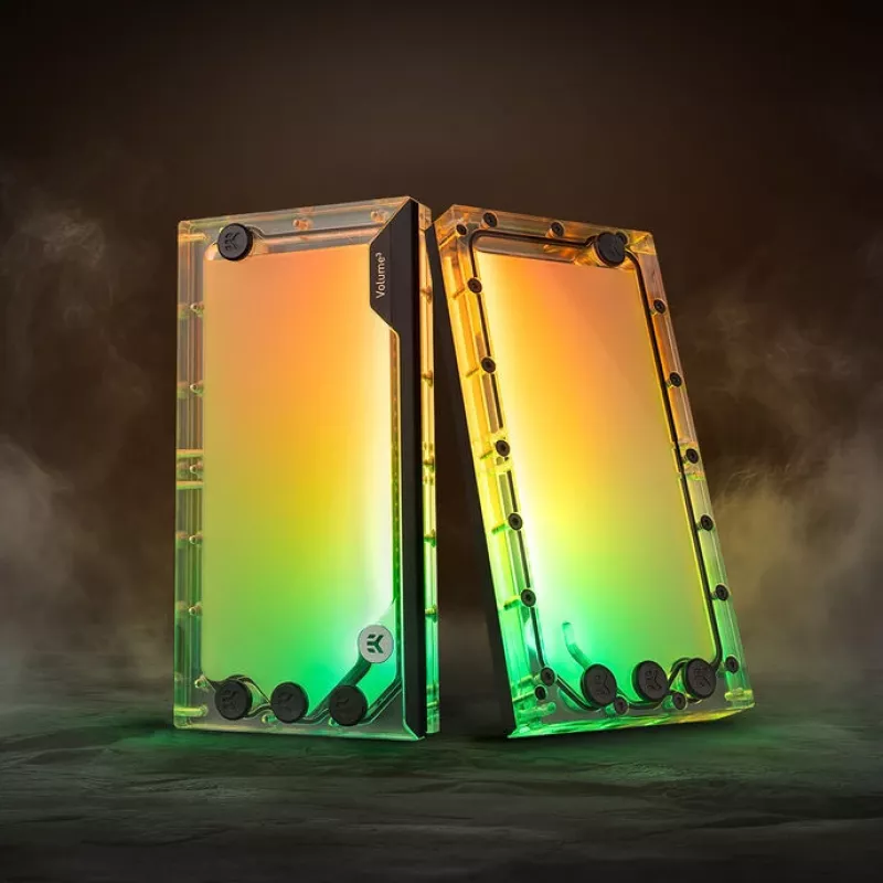 EK Water Blocks EK-Quantum Volume3 FLT 240mm D-RGB acrilico