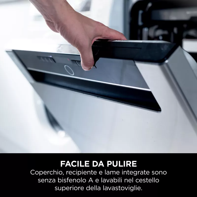 Ninja Blast Max BC251EUGY frullatore portatile senza fili, 0,57 l, lame in acciaio, grigio