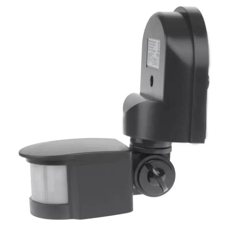 Maclean MCE25 GR sensore di movimento e crepuscolare a parete 180°, max. 1200W, grigio