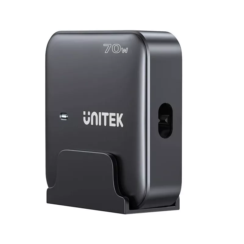 Caricabatterie per dispositivi mobili UNITEK P1228ABK01-EU universale nero AC ricarica rapida