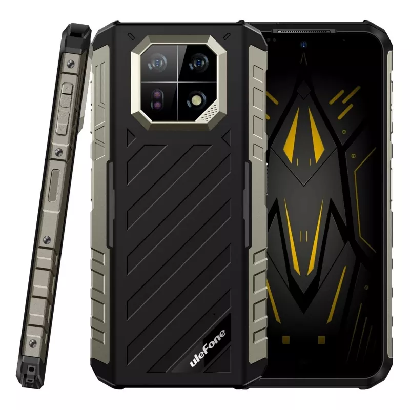 Smartphone UleFone Armor 22 — MediaTek Helio G96, 8 GB RAM, 256 GB memoria, nero