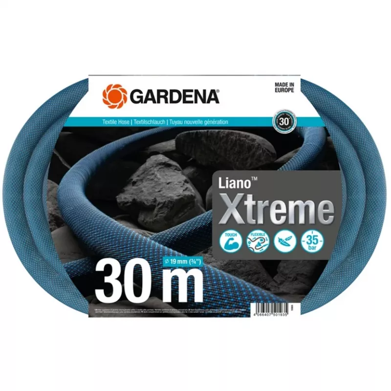 Gardena 18484-20 set tubo da giardino grigio
