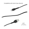 SBS TECABLEMICRO2K cavo USB A Micro-USB B maschio nero 2 m (TEKabelMICRO2K)