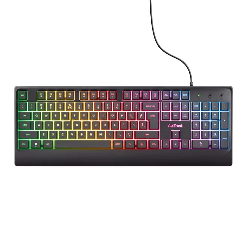 Trust GXT 792 QUADROX tastiera e mouse inclusi gaming USB QWERTY US English nero
