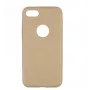 Custodia per telefono Tellur sottile in similpelle per iPhone 8 — oro