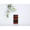 Custodia per smartphone man and wood per iPhone XS Max – nero ebano, cover posteriore rigida protettiva