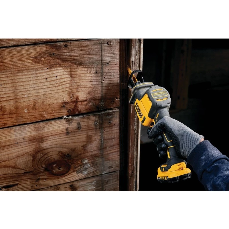 DeWALT DCS312D2-QW Seghetto alternativo 2800 cpm nero, giallo