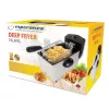 Friggitrice ESPERANZA FALAFEL Single 3 L — contenitore in acciaio inox, 2200 W, termostato regolabile