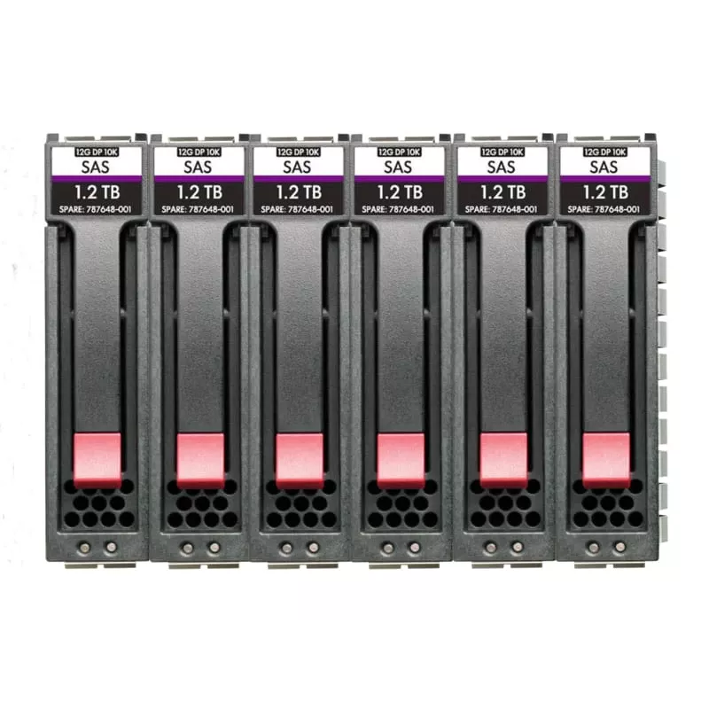 HPE MSA 14,4 TB (6 x 2,4 TB) 12G SAS 10K SFF bundle di dischi rigidi (R0Q67A)