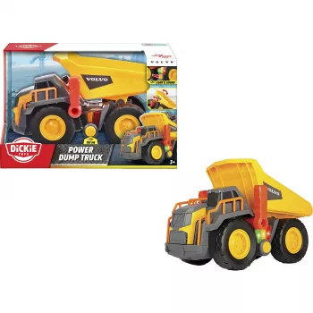 Simba-Dickie Volvo dumper giocattolo – Dickie Volvo dumper, modello 203725013, veicolo giocattolo