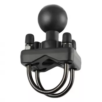 Base a sfera a doppio U-bullone RAM Mounts per barre da 1,25