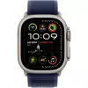 Apple Watch Ultra 2 Cell 49mm titanio naturale cinturino Blue S/M