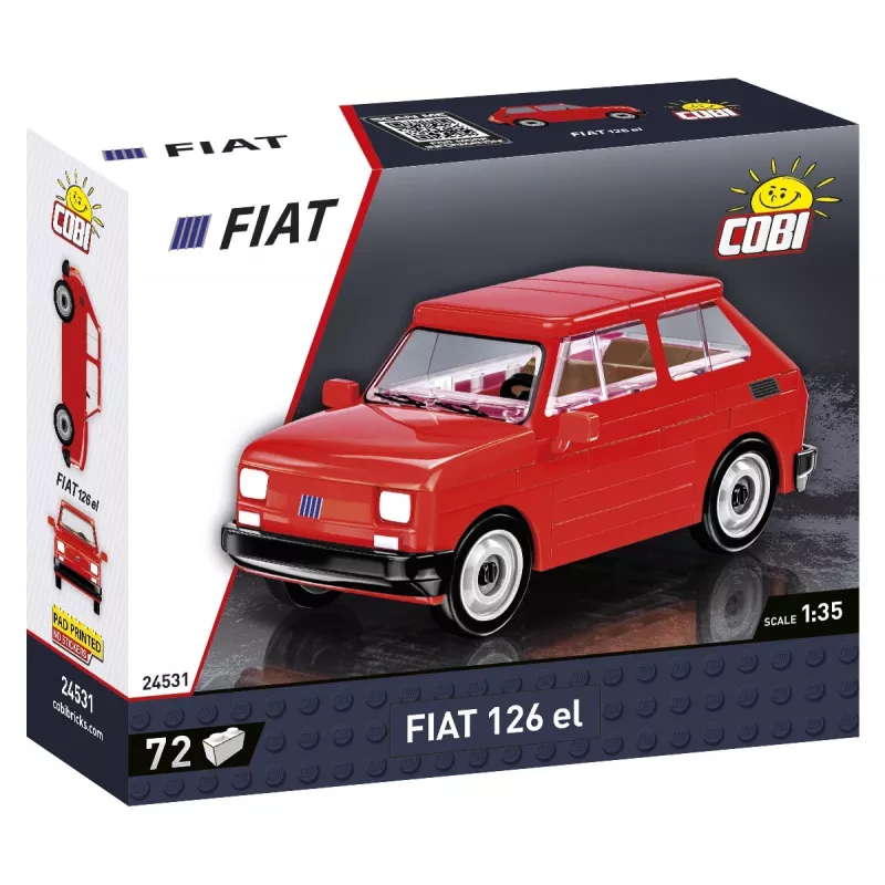 Set da costruzione Cobi Youngtimer Collection Fiat 126p el 24531 — 150 pezzi