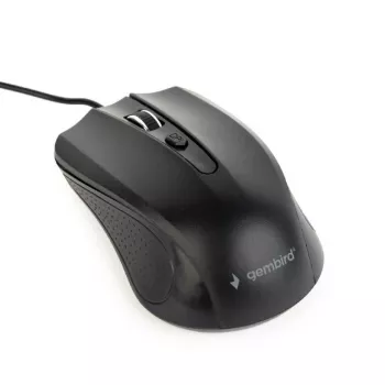 Gembird MUS-4B-01 Mouse ambidestro USB Type-A ottico 1200 DPI