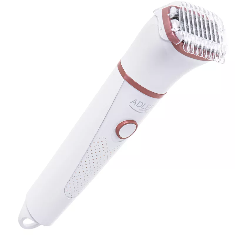 Rasoio elettrico Adler AD 2941 a umido e a secco per donna, bianco