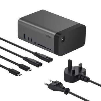 Hub Belkin Connect USB Type-C 10000 Mbit/s grigio