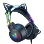 Headset Onikuma X15 PRO cuffie gaming gatto nere