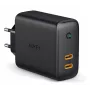 Caricabatterie AUKEY PA-D2 per dispositivi mobili 36W nero per interni