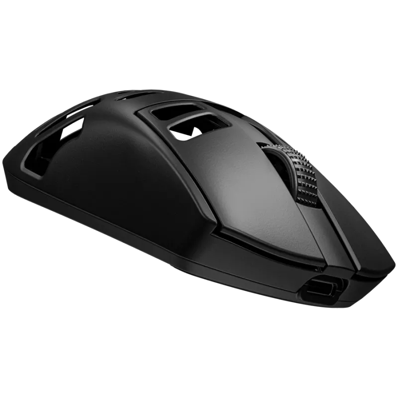 LORGAR MSE90W, lega di magnesio mouse da gaming wireless Elite, nero