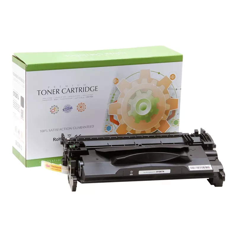 Cartuccia toner STATIC compatibile con HP CF287A nero compatibile 9.000 pagine