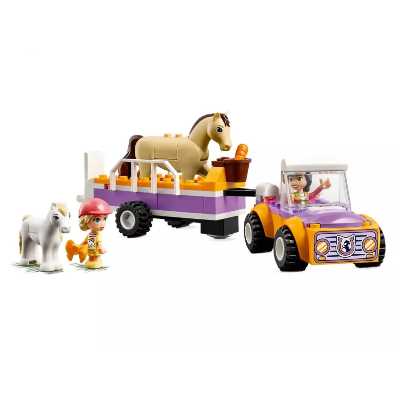 LEGO Friends Set giocattolo animali rimorchio per cavalli e pony 42634