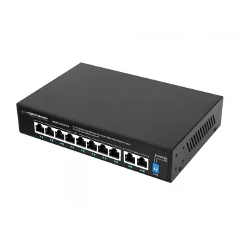 Esperanza ENS106 switch PoE 10 porte 10/100 96 W