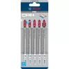 Bosch T 302 H Clean for PVC lama per seghetto alternativo, 132 mm, profondità di taglio max 65 mm, 5 pz.