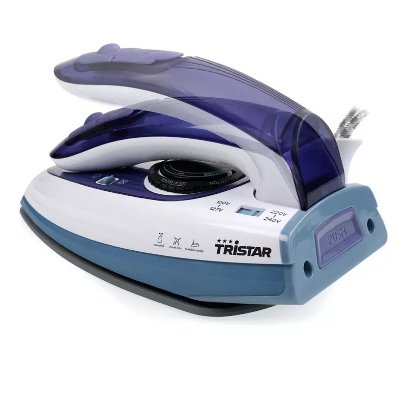 Ferro da stiro a vapore da viaggio Tristar 1100 W