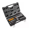 Neo Tools Chiave dinamometrica bidirezionale 1/4, 5-25NM, set da 21 pezzi