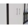 OLIV 2D CLOSED SHELVING UNIT, antracite/bianco SET
