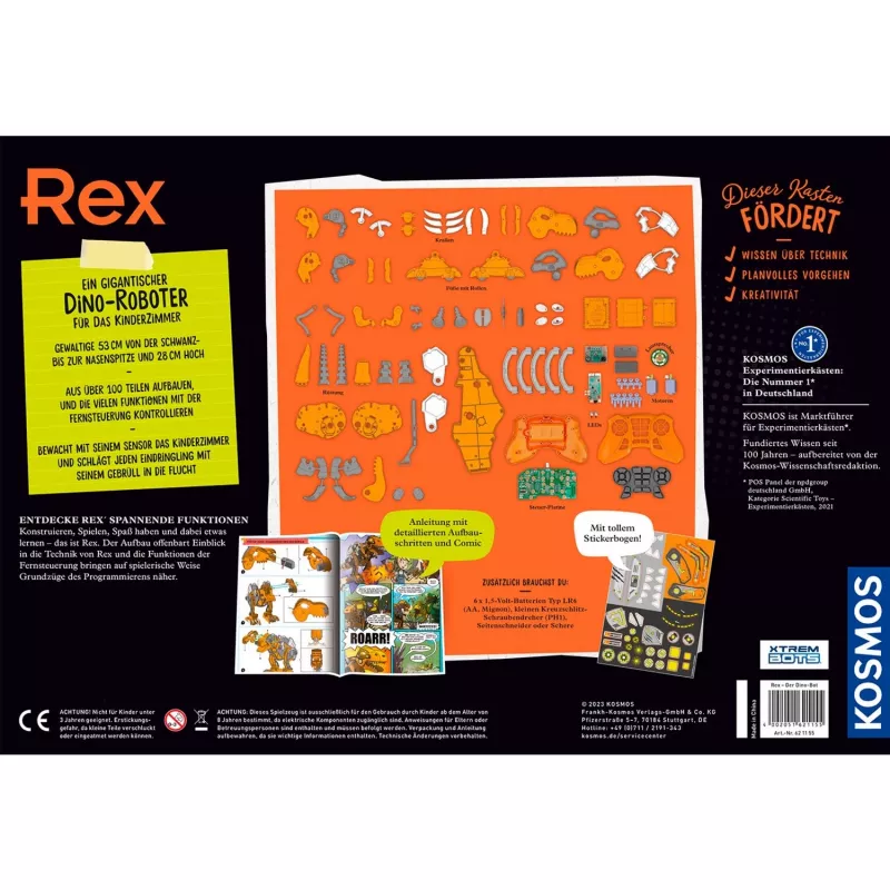 Rex - Der Dino Bot, kit sperimentale