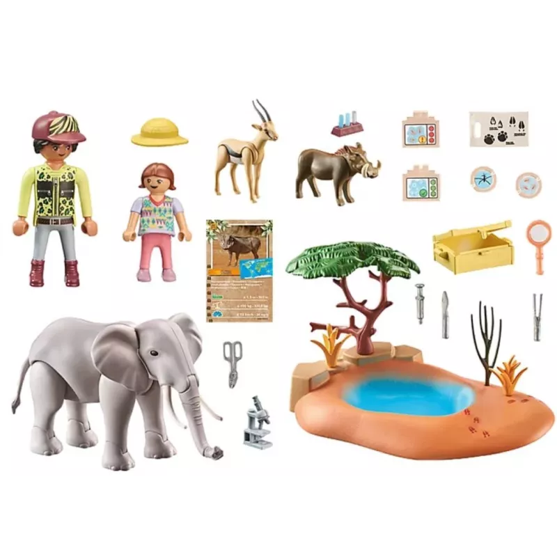 Wiltopia - Elefante alla pozza d'acqua