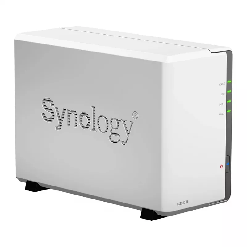 Synology Disk Station DS220j – server NAS – 2 alloggiamenti