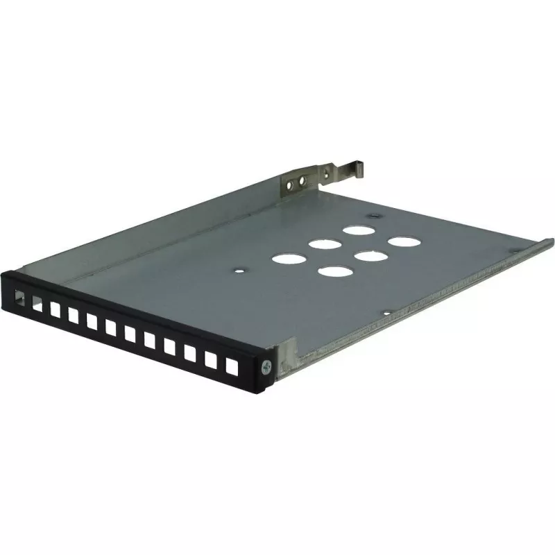 Inter-Tech IPC 1U-1404 Rack nero, acciaio inox