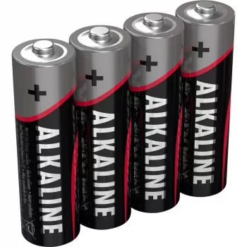 Batteria monouso Ansmann 5015563 alcalina AA nero grigio