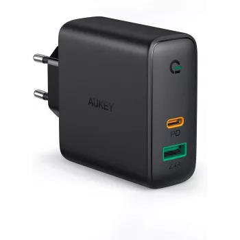 Caricatore da parete PA-D3 2xUSB Power Delivery (1xUSB+1xUSB C) 5,4A 60W Dynamic Detect