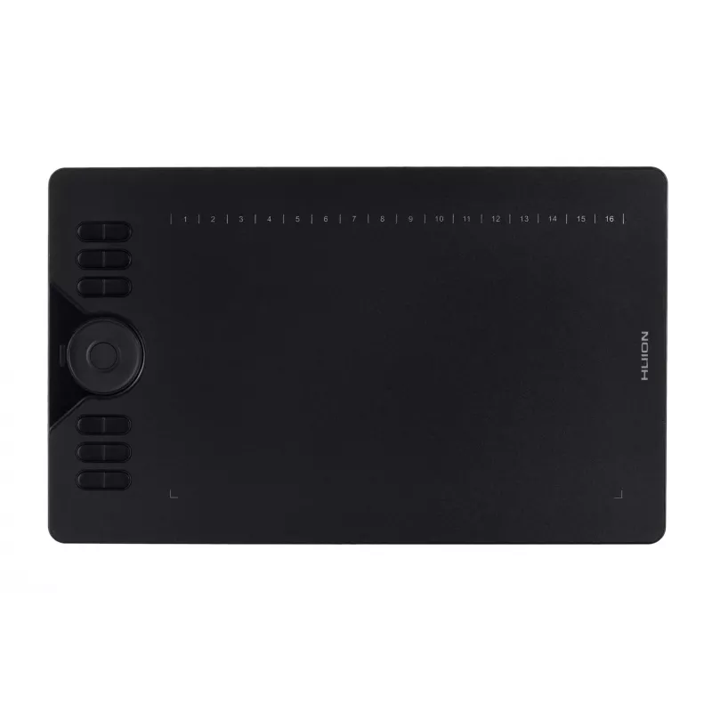 Tavoletta grafica HUION HS610 5080 lpi 254 x 158,8 mm USB nero