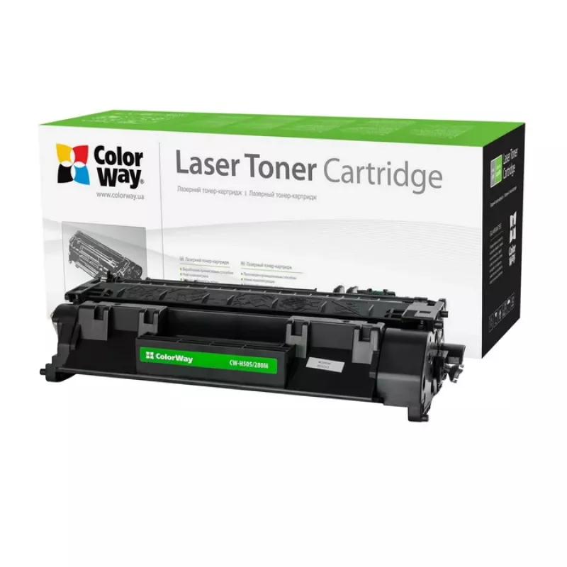 Cartuccia toner ColorWay CW-H505/280M – nero, 2800 pagine, 1 pezzo