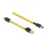 Cavo di rete DeLOCK 81250 nero giallo 1m Cat6