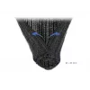 Guaina a treccia DeLOCK 19047 10 m x 25 mm nero