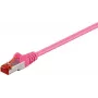 Microconnect SSTP610PI Cavo di rete rosa 10 m Cat6 S/FTP (S-STP)