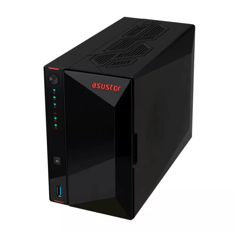 Asustor AS5402T NAS/Storage-Server Intel® Celeron® N5105 4 GB DDR4 0 TB ADM nero