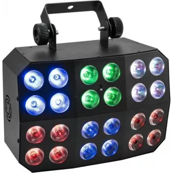 Luce LED pixel EUROLITE CLS-6 PIX HCL 6x12W RGBW — 6 luci, LED 12W, RGBW