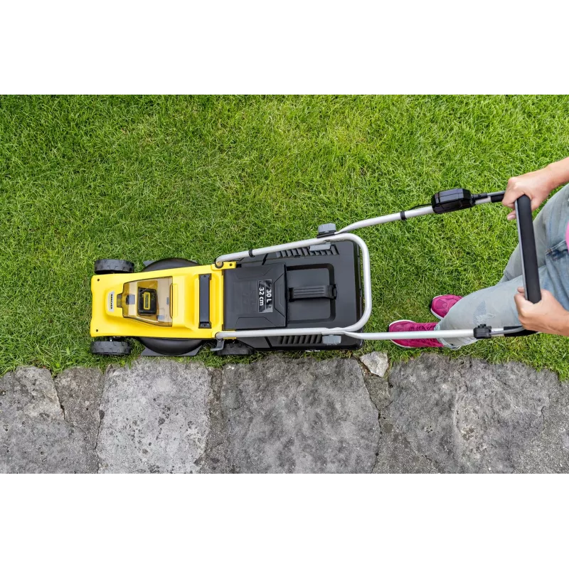 Tosaerba a batteria KARCHER LMO 2-18 (1.445-400.0) nero, giallo