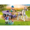 Playmobil 71496 Horses of Waterfall: carrozza pony