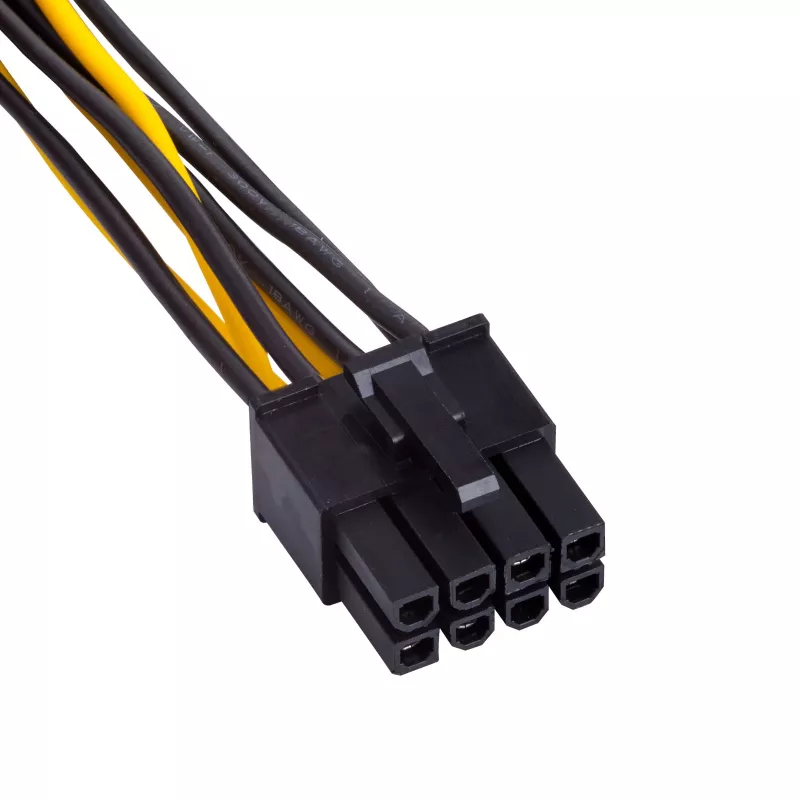 Akyga AK-CA-29 adattatore di alimentazione: 2 Molex a PCIe 8-Pin, 15 cm