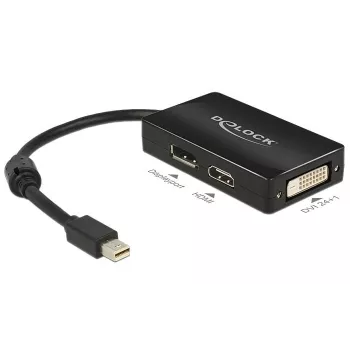 Cavo DeLOCK 0,16 m DisplayPort HDMI DVI Mini DisplayPort
