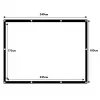 Schermo per proiezione MACLEAN MC-169 — da terra/a parete poliestere, 240×180 cm (4:3), 120 inch diagonale