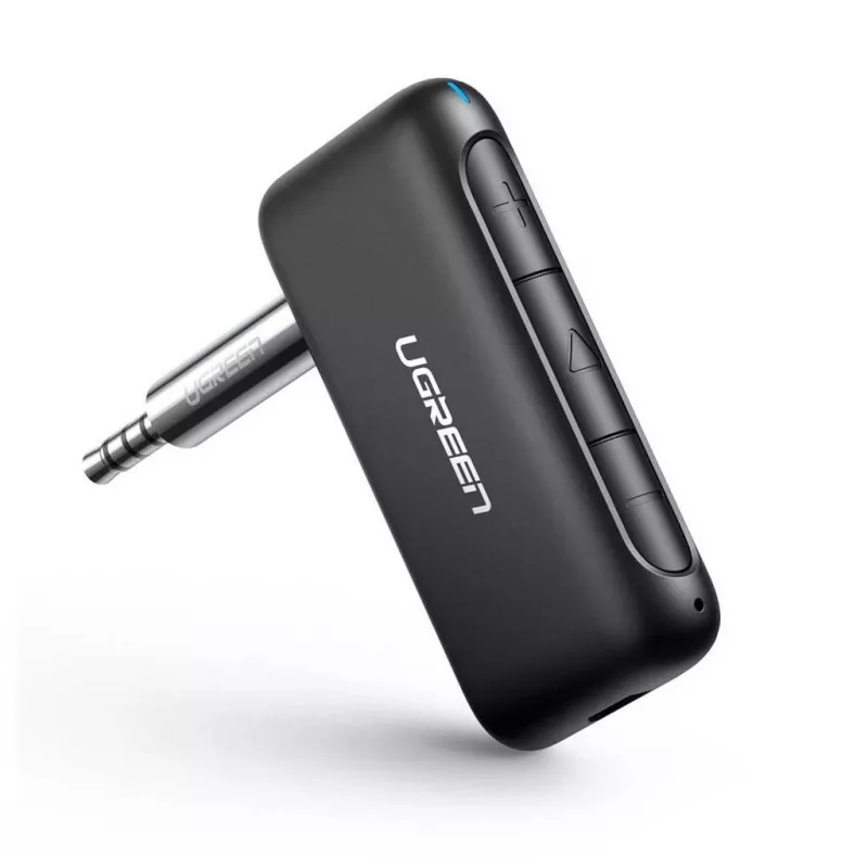 Ricevitore audio Bluetooth 5.0 Ugreen CM276 adattatore jack AUX nero